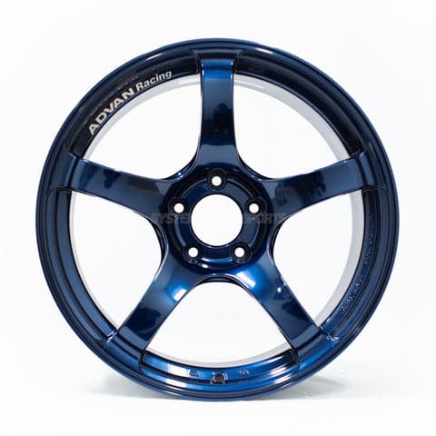 Advan Racing TC 4 18x9.5 38 5 120 Wheel Indigo Blue KamiSpeed