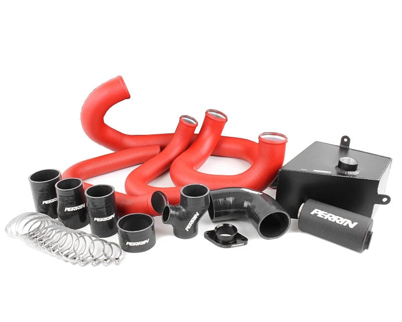 Perrin  15-17 WRX  FMIC Boost Tube Box w/ Red Boost Tubes and Black Couplers