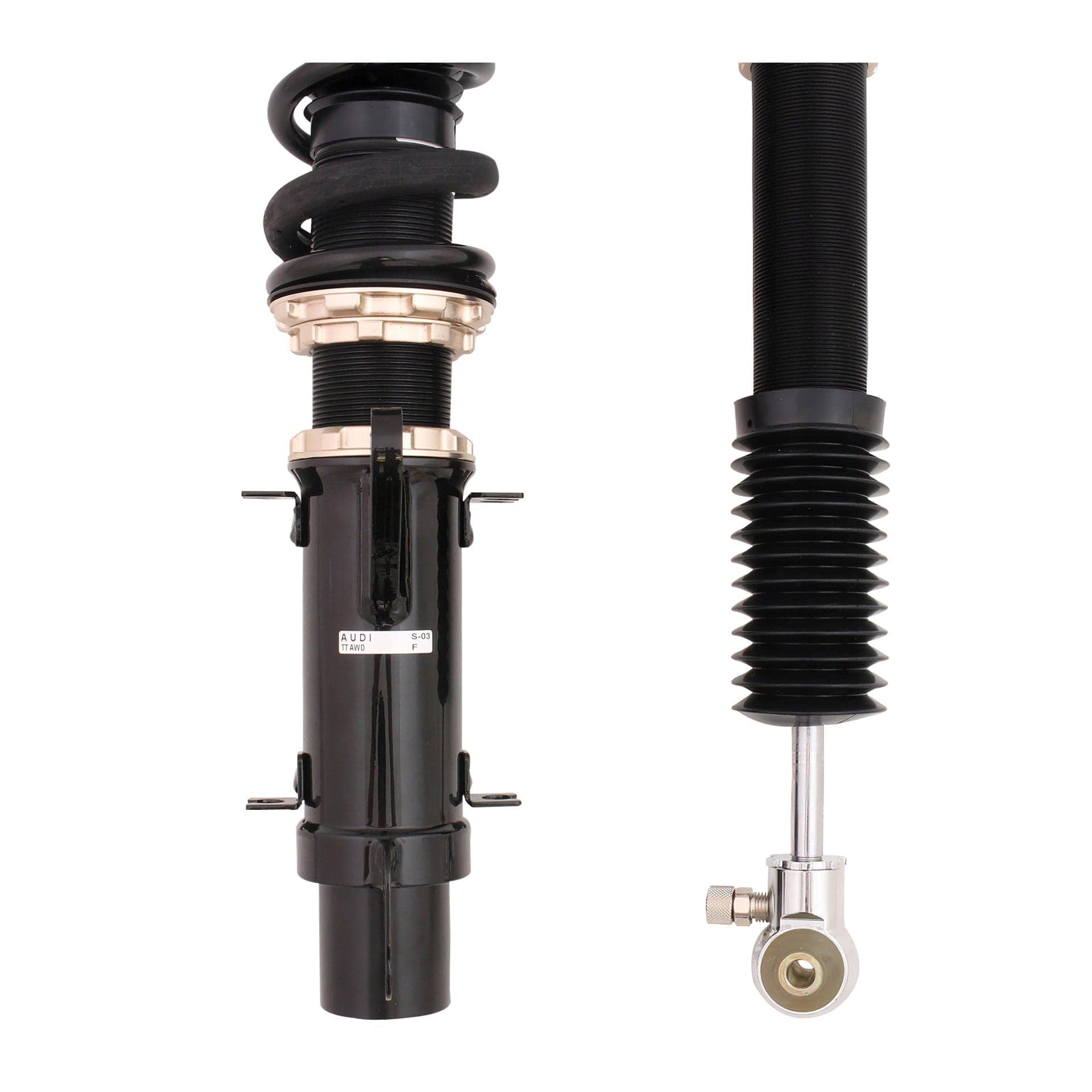 BC Racing BR Coilovers para Volkswagen Golf R32 AWD, JETTA IV AWD, BORA AWD 99-05 (S-03-BR)