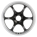 Advan RG-D2 17x9.0 +62 5-114.3 Mecanizado y rueda negra plomizo