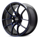 Rueda Volk Racing G025 18x9.5" 5x114.3 +22mm Rueda en Azul Oscuro DC/LD 