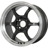 Advan RG-D2 17x9.0 +62 5-114.3 Mecanizado y rueda negra plomizo