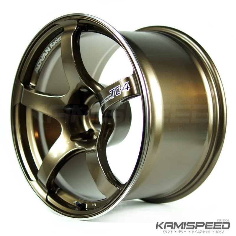 Advan Racing TC4 18x11 +15 5-114.3 Racing Umber Bronze and Ring