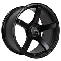 Enkei Kojin 18x8 45 mm Offset 5x100 Patrón de pernos 72,6 mm de diámetro Rueda negra mate