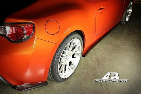 Faldones traseros de carbono APR - Subaru BRZ y Scion FR-S 2012+