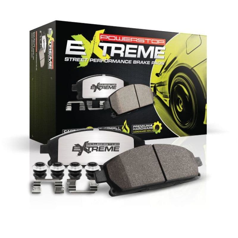 Power Stop 18-22 WRX STi Front Z26 Extreme Street Brake Pads w/Hardware