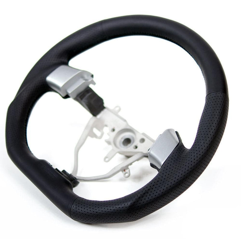 DAMD D-Shaped Black Stitch Steering Wheel 05-07 STI | KamiSpeed.com