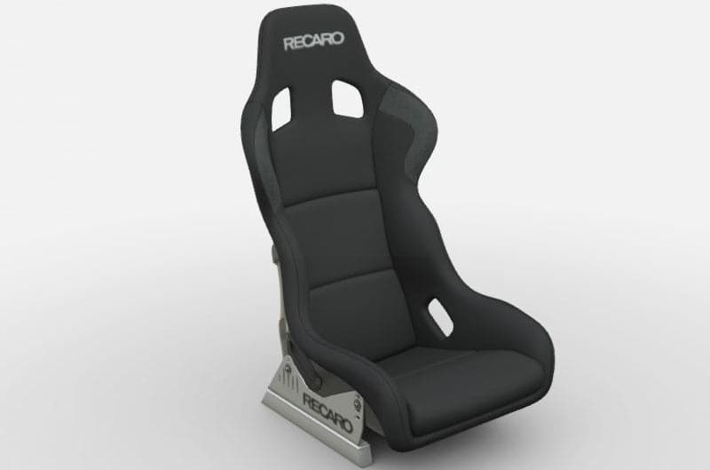 Recaro SEAT CUSHION BLACK VELOUR FOR POLE POSITION, SPG-XL