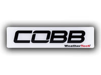 COBB 02-07 WRX / 04-07 STI Revestimiento de piso delantero de WeatherTech - Negro (cobbWT440971)