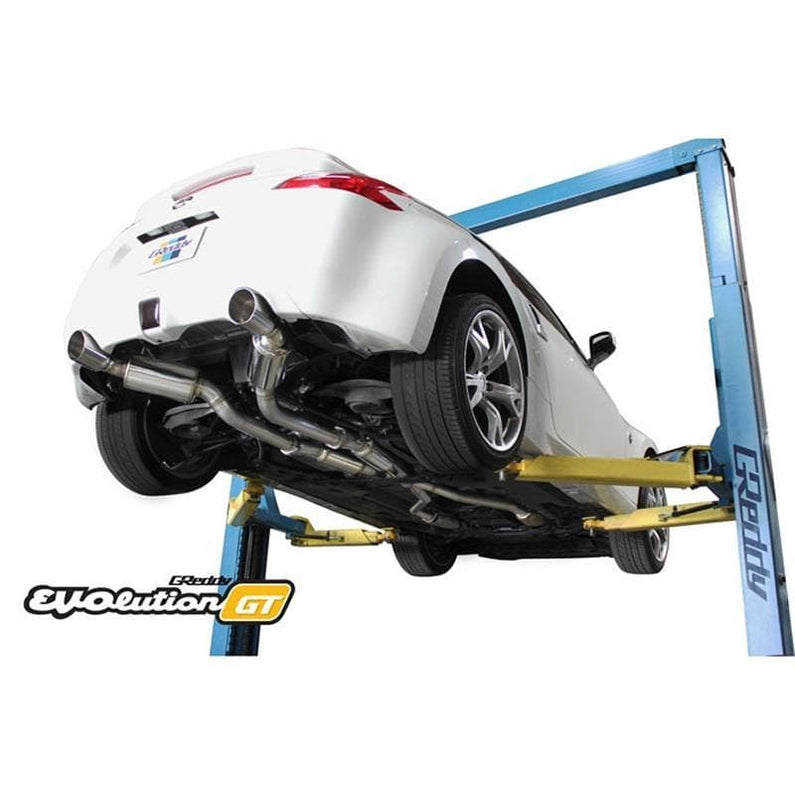 Escape con respaldo de gato GReddy EVOlution GT - 09+ Nissan 370Z