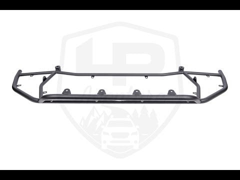 Protector de parachoques LP Aventure 2019 Toyota RAV4 - Recubrimiento en polvo (incluye placa frontal) (lpaFLP-RAV4-19-SBG+OPC)