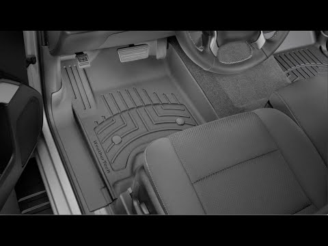 WeatherTech 18-20 Toyota Tacoma doble cabina revestimiento de piso trasero - negro (wet448722IM)