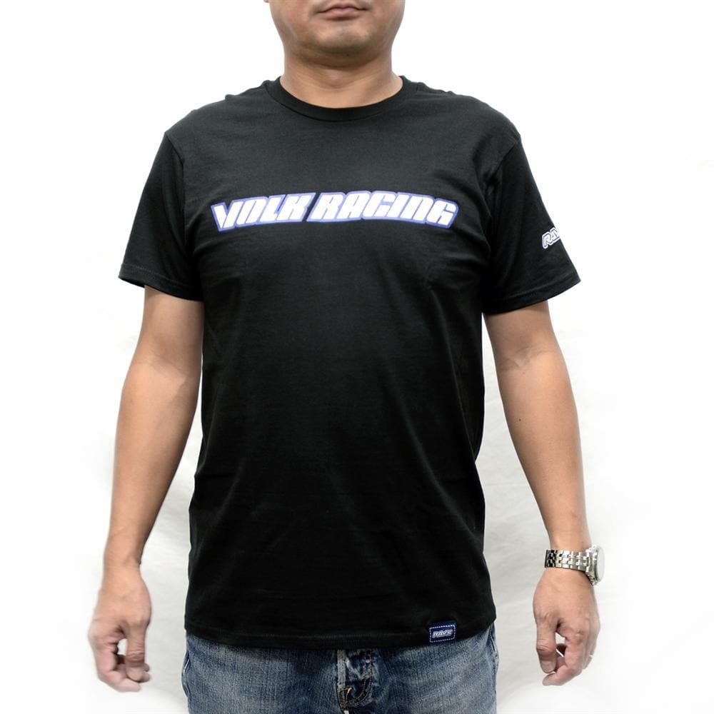 Rays Concept Is Racing T-Shirt - Black - JHPUSA X-Large