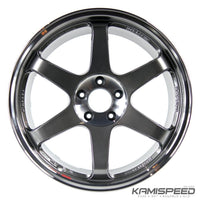 Volk Racing TE37SL 19x9.5 +22 5x114.3 Grafito prensado