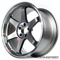 Volk Racing TE37SL 19x9.5 +22 5x114.3 Grafito prensado