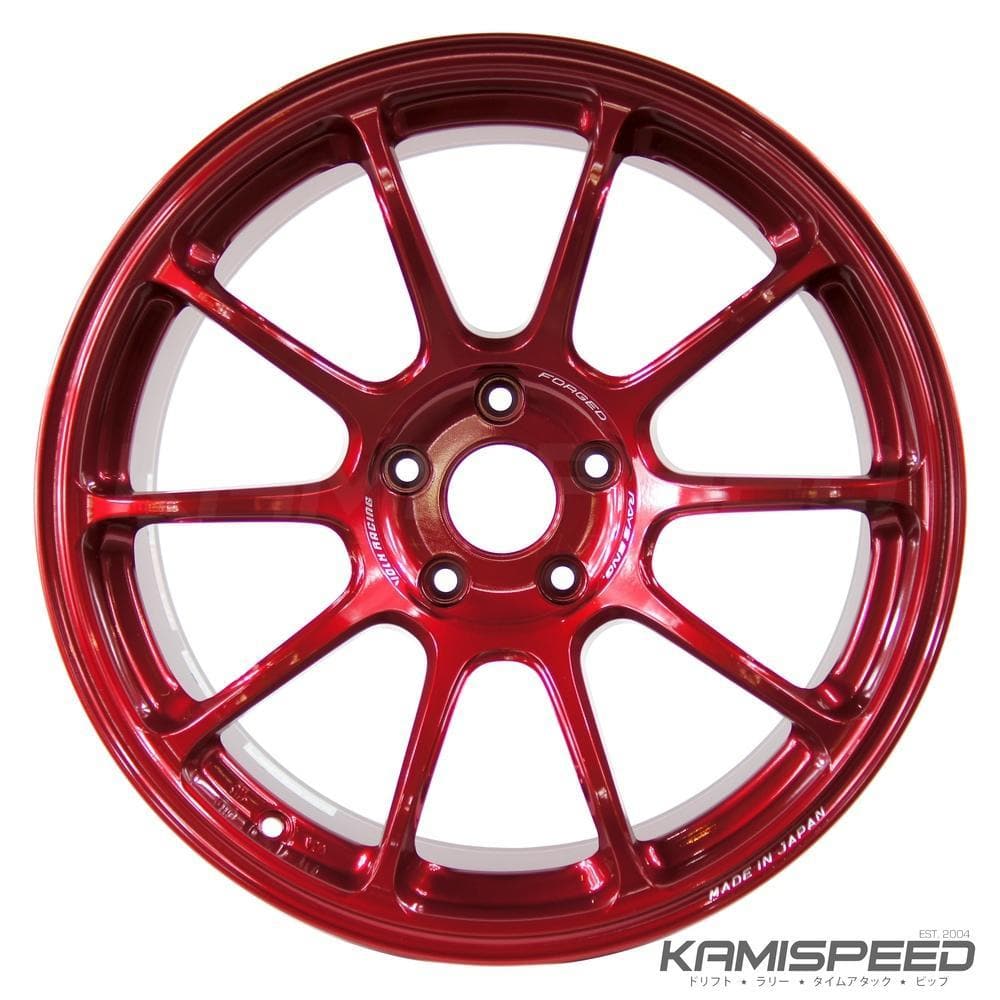 Volk Racing ZE40 18x9.5 +45 5x114.3 Hyper Red