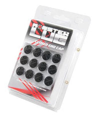 Wheel Mate Monster Lug Nut Caps - Black 14x1.50